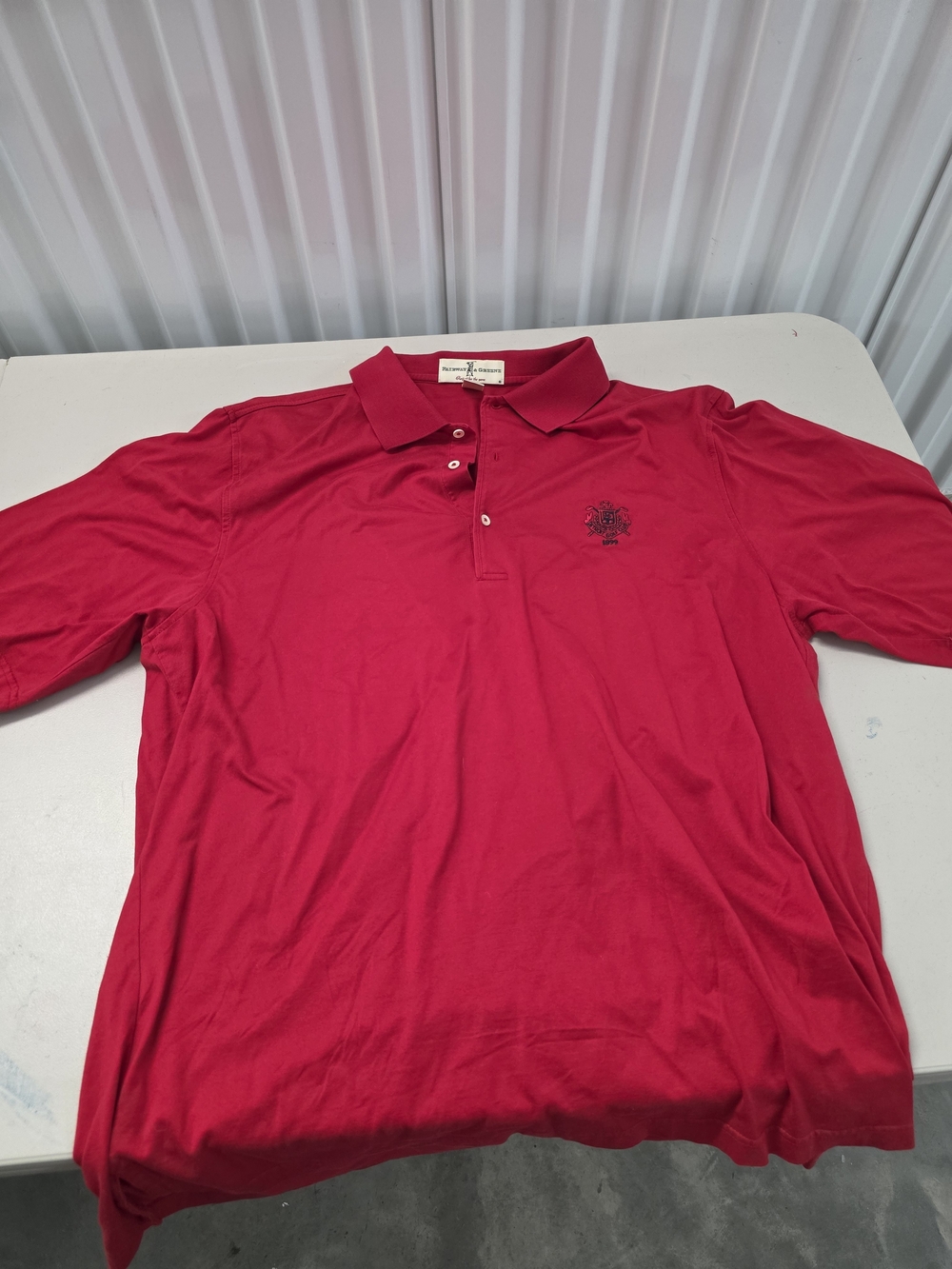 Fairway & Greene Detroit Golf Club 1899 Polo Shirt Men's Size XL